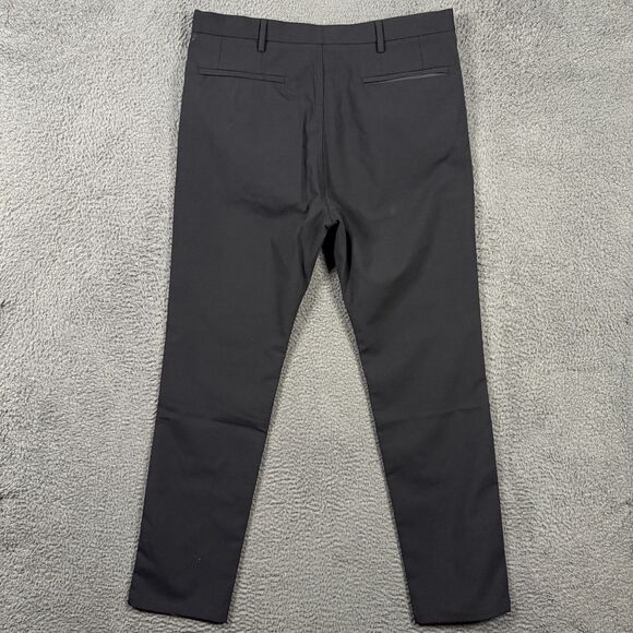 Baubax Pants Mens 36x32 Black Athletic Fit Stain Water Resistant Chino Stretch - Picture 6 of 13